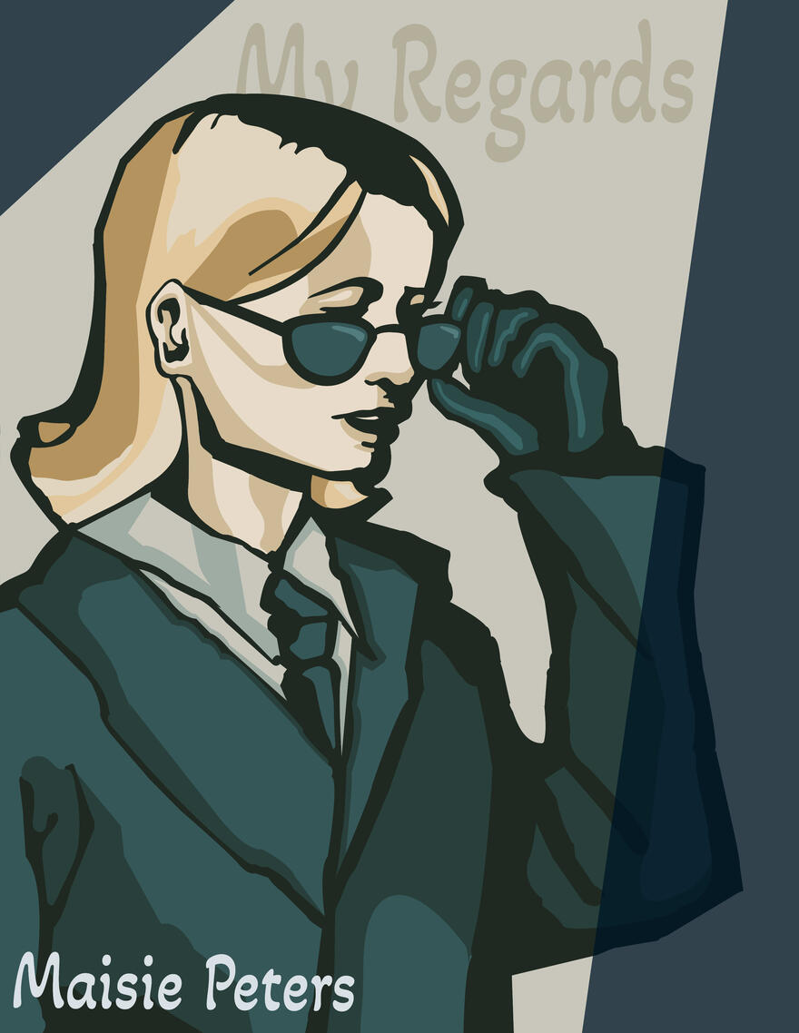 "My Regards" Maisie Peters Music Video Poster