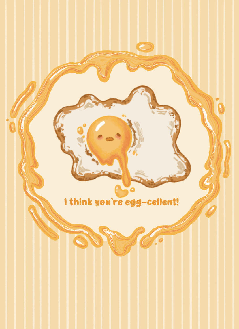 Egg Greeting Card