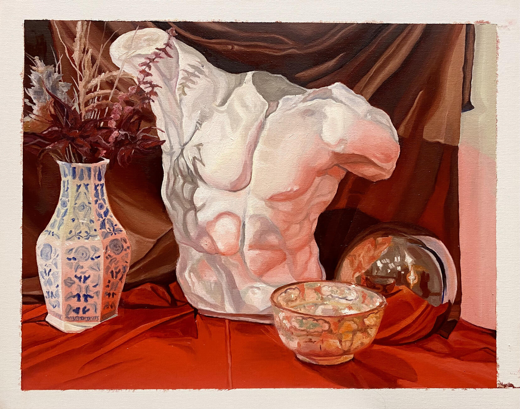 Casts, Colored Lights, and Reflected Objects Still Life in Oil Paint Casts, Colored Lights, and Reflected Objects Still Life in Oil Paint