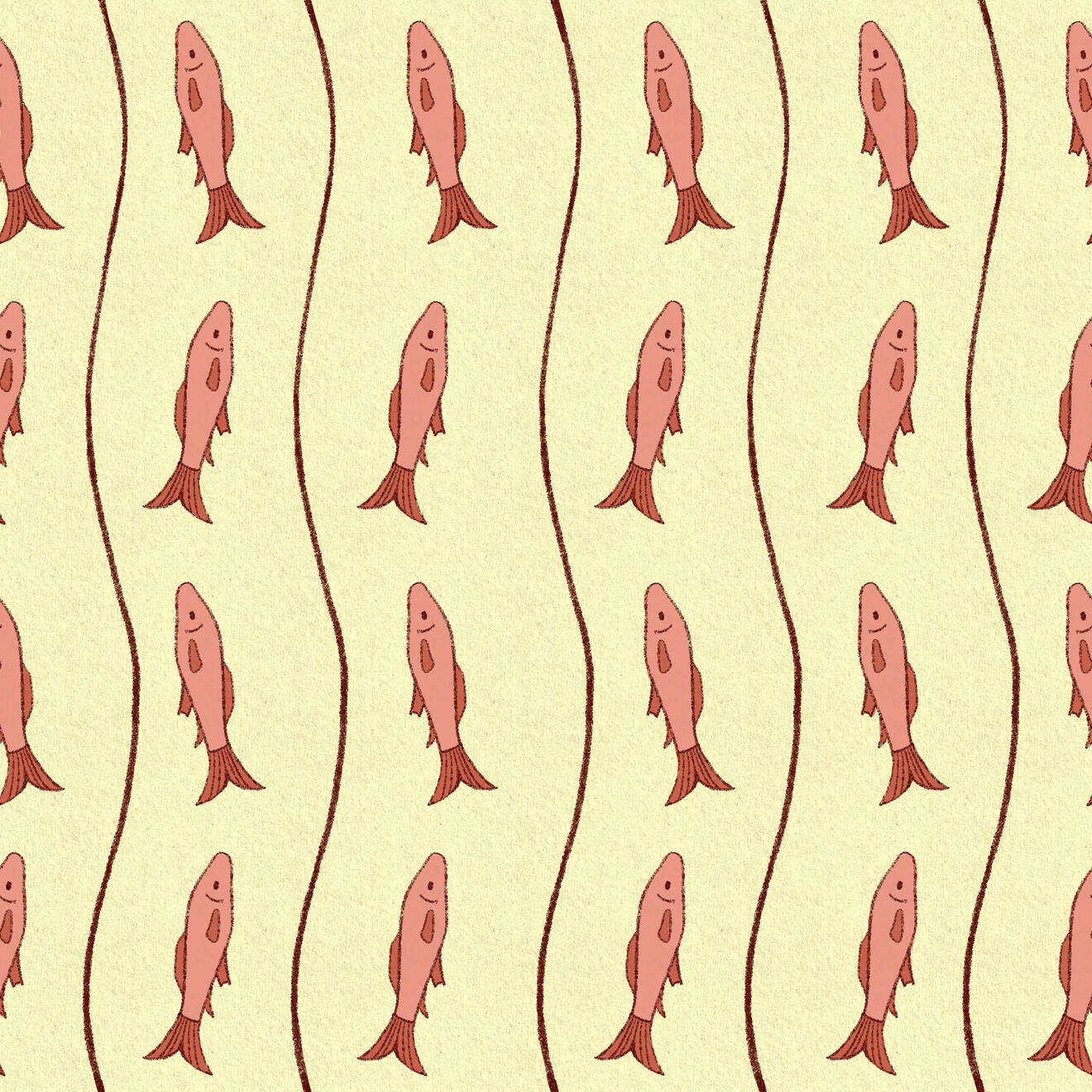 Fish Pattern Design 06